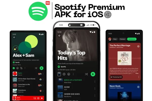 Spotify Premium on an iPhone